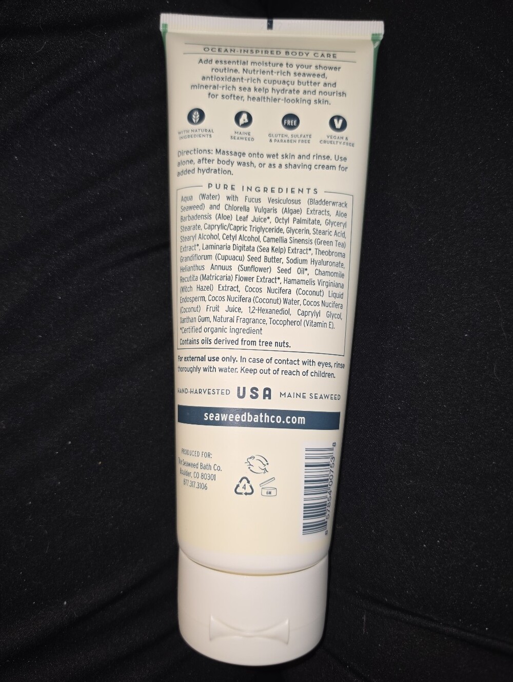 The Seaweed Bath Co. Hydrating In-Shower Body Conditioner - Coconut Water Scent - Picture 2 of 5